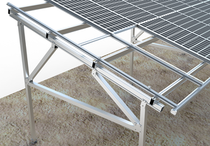 Kit de support pour système d'abri de voiture à énergie solaire Système d'abri de voiture à panneau avec support de montage Système de montage solaire - Product Image 2