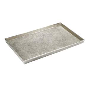 Plateau de service en aluminium doré pour centres de table Offre Spéciale nouveau design plat de service en forme de rectangle meilleur vendeur - Product Image 4