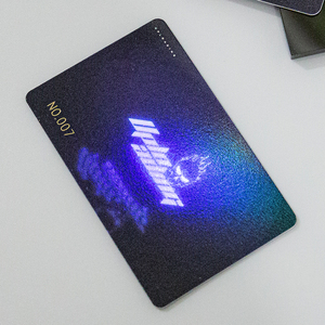 Doble cara Estampado en caliente Impresión Nombre Membresía Plástico VIP Tarjetas de regalo Tarjeta de visita de PVC - Product Image 5