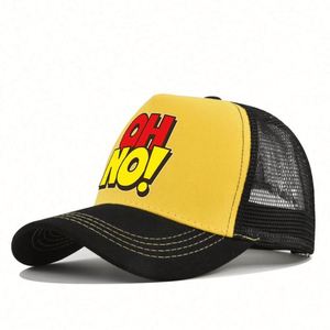 Gorra de béisbol deportiva formal bicolor con estampado personalizado al por mayor, con malla trasera, 100% algodón, estilo camionero de 6 paneles, tela común - Product Image 5