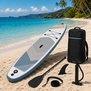 Planche à pagaie gonflable polyvalente pour les excursions en mer et en lac, avec un design écologique et un angle de vue parfait - Product Image 4