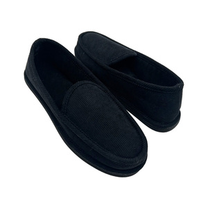 <span class=keywords><strong>Pantofole</strong></span> da <span class=keywords><strong>uomo</strong></span> casual in memory foam, slip-on, in velluto a coste, con suola in EVA incollata e cementata, tipo <span class=keywords><strong>mocassino</strong></span> - Product Image 2