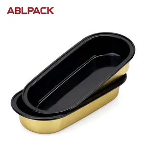 Preço de fábrica Descartável 59ML Colorido Airline Baking Cake Cup Bandeja Recipientes Restaurante Folha De Alumínio Placas