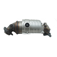 طقم محول حفاز DPF متوافق مباشرة مع مشعب العادم L4 1.8L لسيارات سيفيك 2006-2011 16641