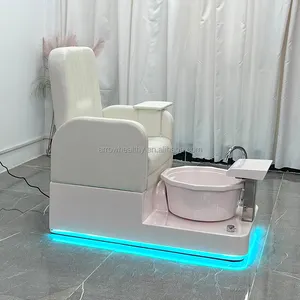 เก้าอี้ทำเล็บไฟฟ้าสำหรับสปาเท้าเก้าอี้ทำเล็บเท้าหรูหราไม่มีระบบประปาทันสมัยสำหรับร้านทำเล็บเท้า