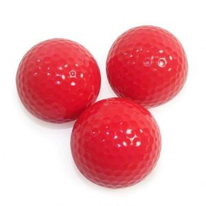 Pelota de Golf Roja Premium con Logotipo Personalizado, Producto Deportivo Promocional - Product Image 1