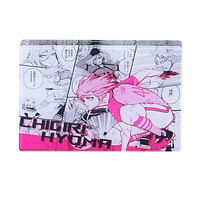 Hanxin fabricant cristal Transparent impression UV dessin animé Animation étoile périphérique plastique artisanat-acrylique brique ornement