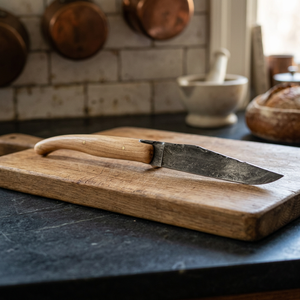 Couteau à légumes Laguiole en acier Damas de haute qualité avec manche en bois de rose - Product Image 1