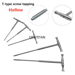 Orthopedie Schroef Gecanuleerd Tapping Voor Corticale Cancellous Holle Tapping Roestvrijstalen Veterinair Instrument - Product Image 2