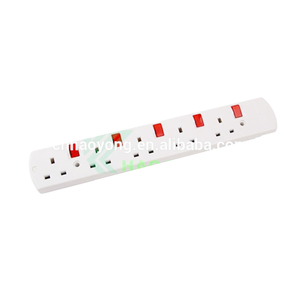 Cable de Extensión Eléctrico Británico HAOYONG, Enchufe de Extensión de 13 Amperios con Interruptor - Product Image 2