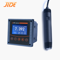 Sonde de pH en ligne JIDE APS-300T pour l'industrie des eaux usées chimiques, sonde de pH OEM