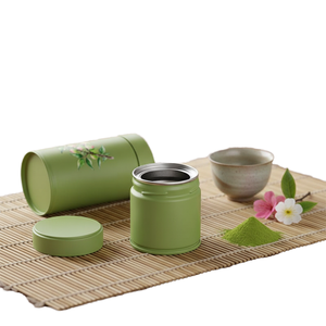 Boîte de conserve ronde en fer blanc rose, blanc, noir, vide, avec couvercle à vis, pour aliments, 73x120mm, vente en gros - Product Image 1