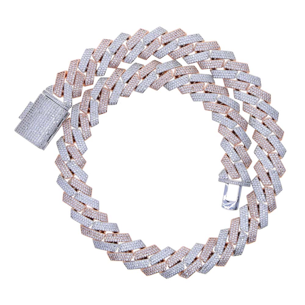 N511 rose bicolore