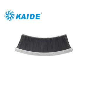 Alat Gerinda Industri bersertifikat ISO sikat Strip kawat nilon dengan bulu baja Kuningan Baja tahan karat untuk penyegelan pintu - Product Image 6