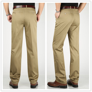 Pantaloni da Completo <span class=keywords><strong>in</strong></span> <span class=keywords><strong>Cotone</strong></span> YSMARKET per Uomo, Autunno Inverno, Tinta Unita, Formali, Business Casual, Stile Hip Hop - Product Image 5