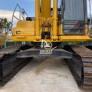 Excavatrice sur chenilles hydraulique Komatsu PC450-8 d'occasion d'origine japonaise, 45 tonnes, avec moteur et pompe, matériel de construction - Product Image 6