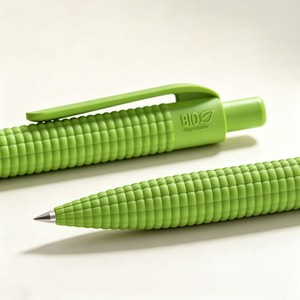 <span class=keywords><strong>Stylo</strong></span> bille en plastique en forme de maïs, type clic, avec logo personnalisé, pointe gel 0,5 mm, idéal <span class=keywords><strong>pour</strong></span> les études quotidiennes et le travail de bureau - Product Image 5