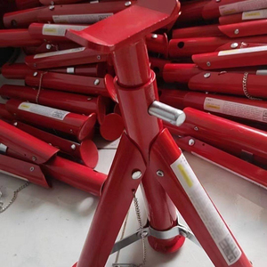 ขายส่งขาตั้งยกรถแบบพับได้ 3 ขา รับน้ำหนัก 2 ตัน สีแดง สำหรับแม่แรงยกรถ 2 ตัน - Product Image 6