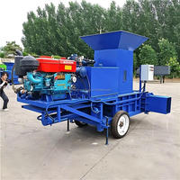 Presse hydraulique à cylindre pour balles carrées de balles de riz, de paille et d'ensilage, ensacheuse personnalisée