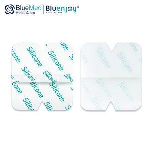 BLUENJOY Medizinisches Steriles Silikon-<span class=keywords><strong>IV</strong></span>-Kanülen-Verband Transparentes PU-Silikon-Klebepad zur Sicheren Katheterfixierung - Product Image 2