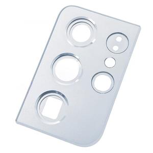 Lente de cámara con marco para Samsung Galaxy S21 Ultra 5G G998B Plata - Product Image 1