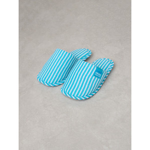 Fresco estivo Terri-vita bambini tappetini 230 ~ 250 mm blu verde blocco verniciato per soggiorno - Product Image 1