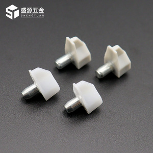 Shengyuan Cabinet Shelf Support Plastic Iron Wall Mount Detachable Triangular Shelf <b>Bracket</b> For Furniture Hardware - Product Image 3