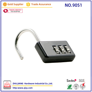 Candado de Seguridad para Maletas de Viaje de Aleación de Zinc 9051, Candado de Combinación de 3 Dígitos, Candado para Equipaje - Product Image 6