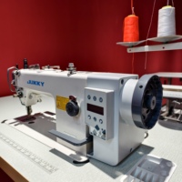 Machines à coudre industrielles JUKKY 0303D, grand crochet, robustes, à aiguille simple, pour usine, semi-automatiques, haute qualité