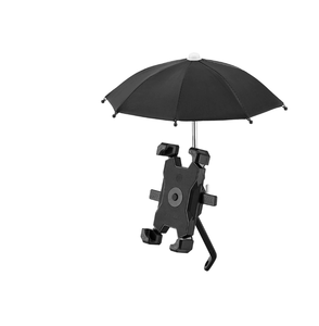 Support de téléphone portable pour vélo et scooter avec pare-soleil et protection anti-pluie, fixation sur guidon - Product Image 6
