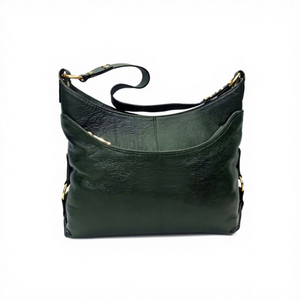 BS INTERNATIONAL Sacs à main en cuir véritable pour femmes élégants, fermeture éclair, imperméables, luxueux, écologiques, légers, 3L+ - Product Image 6