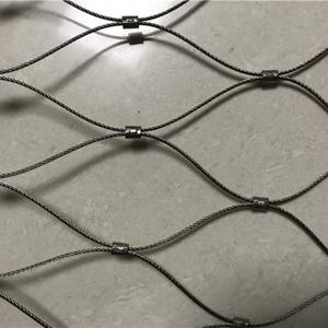 316 Offre Spéciale usine approvisionnement enceinte maille clôture garde-corps en acier inoxydable 304 qualité Flexible câble maille <span class=keywords><strong>filet</strong></span> - Product Image 2