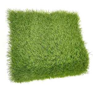 Зеленая искусственная пластиковая трава для украшения сада