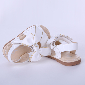 Pettigirl <span class=keywords><strong>Sandali</strong></span> Delle Ragazze con Fiocco Bianco Per Bambini <span class=keywords><strong>Sandali</strong></span> di Cuoio Bei <span class=keywords><strong>Sandali</strong></span> per la Ragazza Del Capretto Scarpe A-KSG005-02W - Product Image 5
