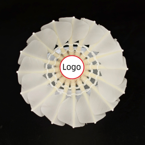 Volante de Bádminton Profesional DunRun <span class=keywords><strong>DR</strong></span>-10, Pluma de Ganso Recta, Alta Durabilidad, 2 Capas, para Entrenamiento y Partidos de Club - Product Image 3