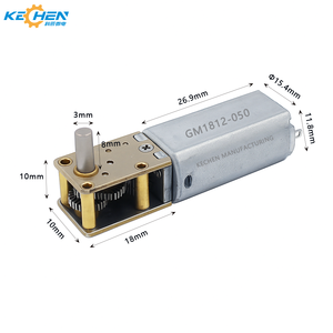1218-050 tự khóa Worm Gear Micro <span class=keywords><strong>DC</strong></span> động cơ với nam châm vĩnh cửu xây dựng 3V 6V <span class=keywords><strong>12V</strong></span> cho xe đạp điện sử dụng - Product Image 1