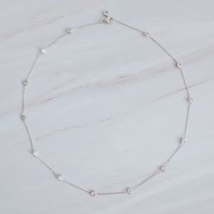 สร้อยคอประดับเพชรแบบ Bezel Sparkle Station จำนวนหนึ่งโหล - Product Image 1