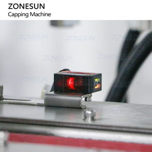 ZONESUN Automatic Pepper Chilli Sauce Curry Paste Glass <b>Jam</b> <b>Jar</b> Round PET Bottle Metal Twist Off Lid Caps Screw Capping Machine - Product Image 5