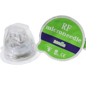 Vàng cách điện kim RF microneedling vẻ đẹp máy RF Cartridge 10/25/64/Nano tip