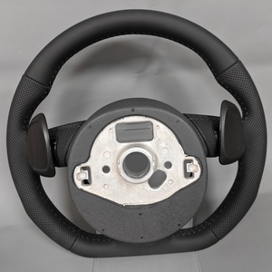 Volant en cuir noir amélioré en gros pour Audi A4 A5 S4 S5 B8 A6 A7 S7 C7 <span class=keywords><strong>RS6</strong></span> - Product Image 3