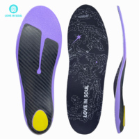 Semelles orthopédiques en fibre de carbone pour métatarsalgie avec soutien de la voûte plantaire, semelles de chaussures de basket-ball avec coussinet métatarsien