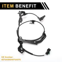 Nouveau capteur de vitesse de roue ABS BST pour Jeep 2011-2015 2 1.5L L4 arrière droit D651-43-70XB 0265007992