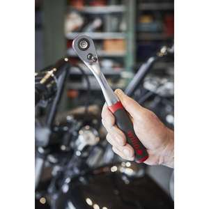 WIHA - 45627 Trinquete reversible de 1/2 ''con botón pulsador y Bola de retención de retén-EAN 4010995456276 RATCHETS 1/2" - Product Image 3