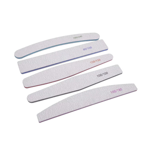 Nail Styling Tools Salon Use Professional Reusable Double Sided Emery Board 100/180 Grit Nail Files for Manicure
