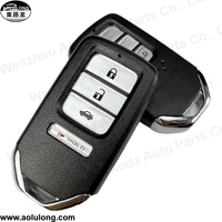 Clés de voiture de remplacement de haute qualité à 3/4/5 boutons, clé intelligente, boîtier de clé de voiture, clés de véhicule pour Honda