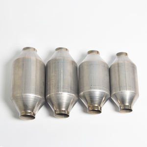 ตัวเร่งปฏิกิริยาไอเสียแบบอัตโนมัติ ขนาด 2 2.5 3 นิ้ว แบบไหลสูง ตัวเร่งปฏิกิริยาไอเสียแบบอเนกประสงค์ ใช้ได้กับรถยนต์ทั่วไป - Product Image 1