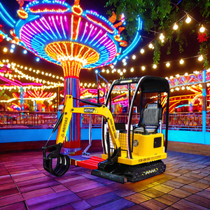 Jeux de parc d'attractions en plein air pour enfants promenades à <span class=keywords><strong>cheval</strong></span> à pièces rentables pelle jouet voiture moto électrique pelle Mini - Product Image 6