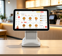 Système de point de vente complet pour ordinateur de bureau de 15,6 pouces, machine de paiement en espèces avec imprimante et code QR