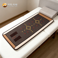 Matelas chauffant personnalisé Jiwan Lejia avec pierres hexagonales de tourmaline pour massage et bien-être en spa et club