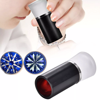 Outil gemmologique portable 5X diamant coeurs et flèches Loupe bijoux loupe diamant coupe gradation portée